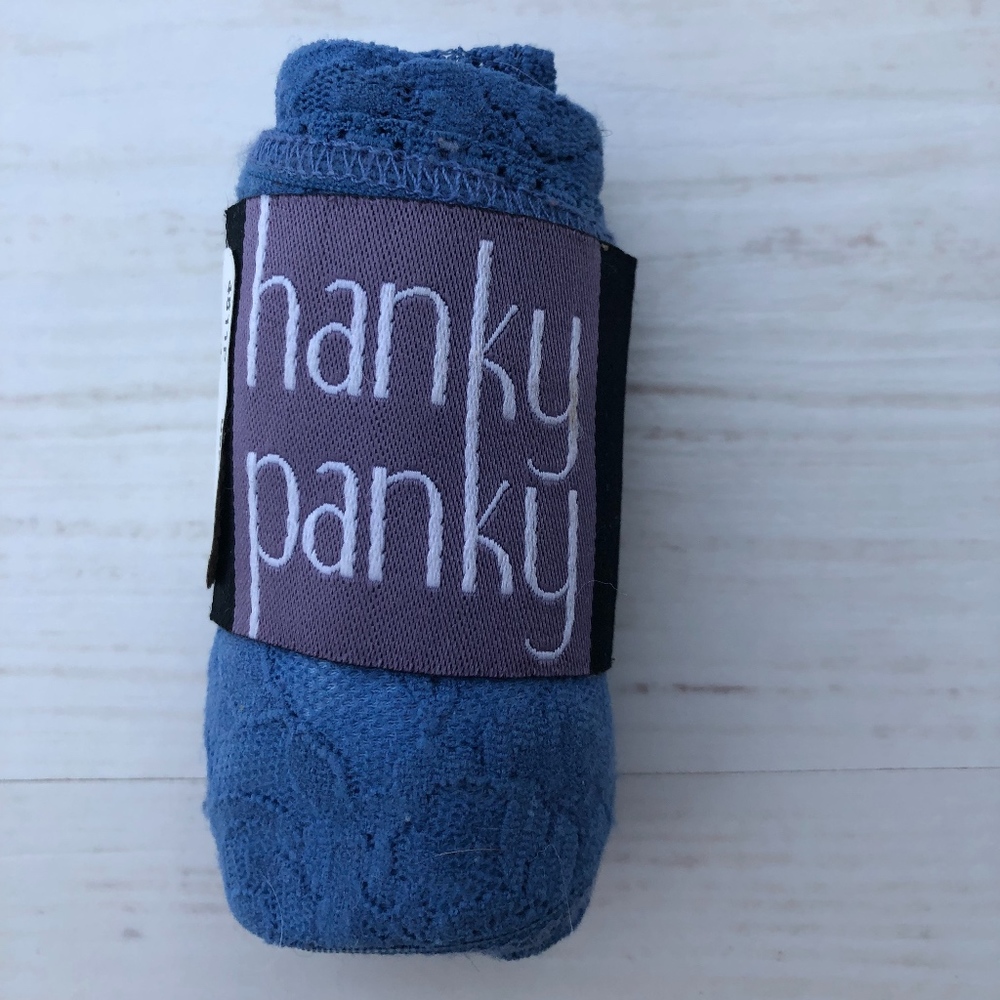 Hanky Panky original thong in steel blue